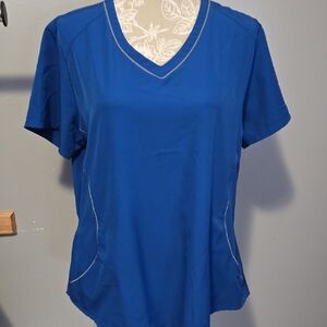 Skechers Women's Royal Blue V-Neck Tee